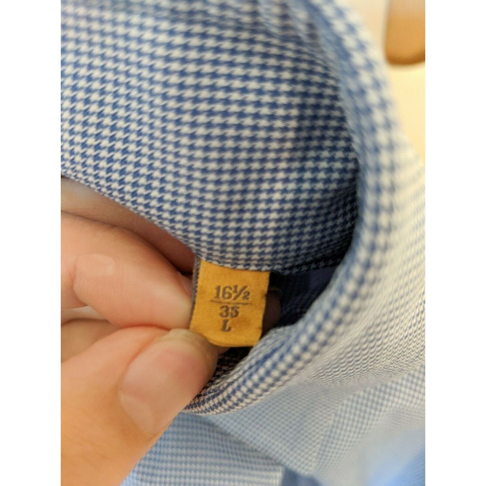 Robert Talbott Carmel Blue Button Down Shirt - image 6